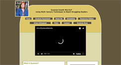 Desktop Screenshot of ihelpdyslexickids.com
